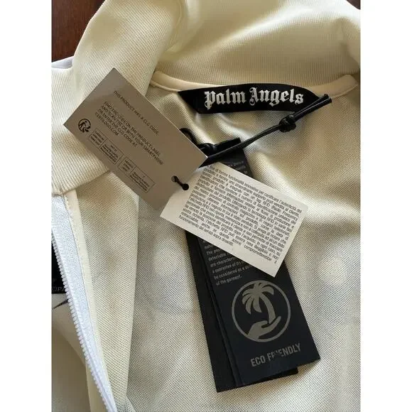 RETAIL $690 Palm Angels Hurricane Track Jacket Print Zip Up Jacket *NWT*SZ SMALL - Picture 7 of 10
